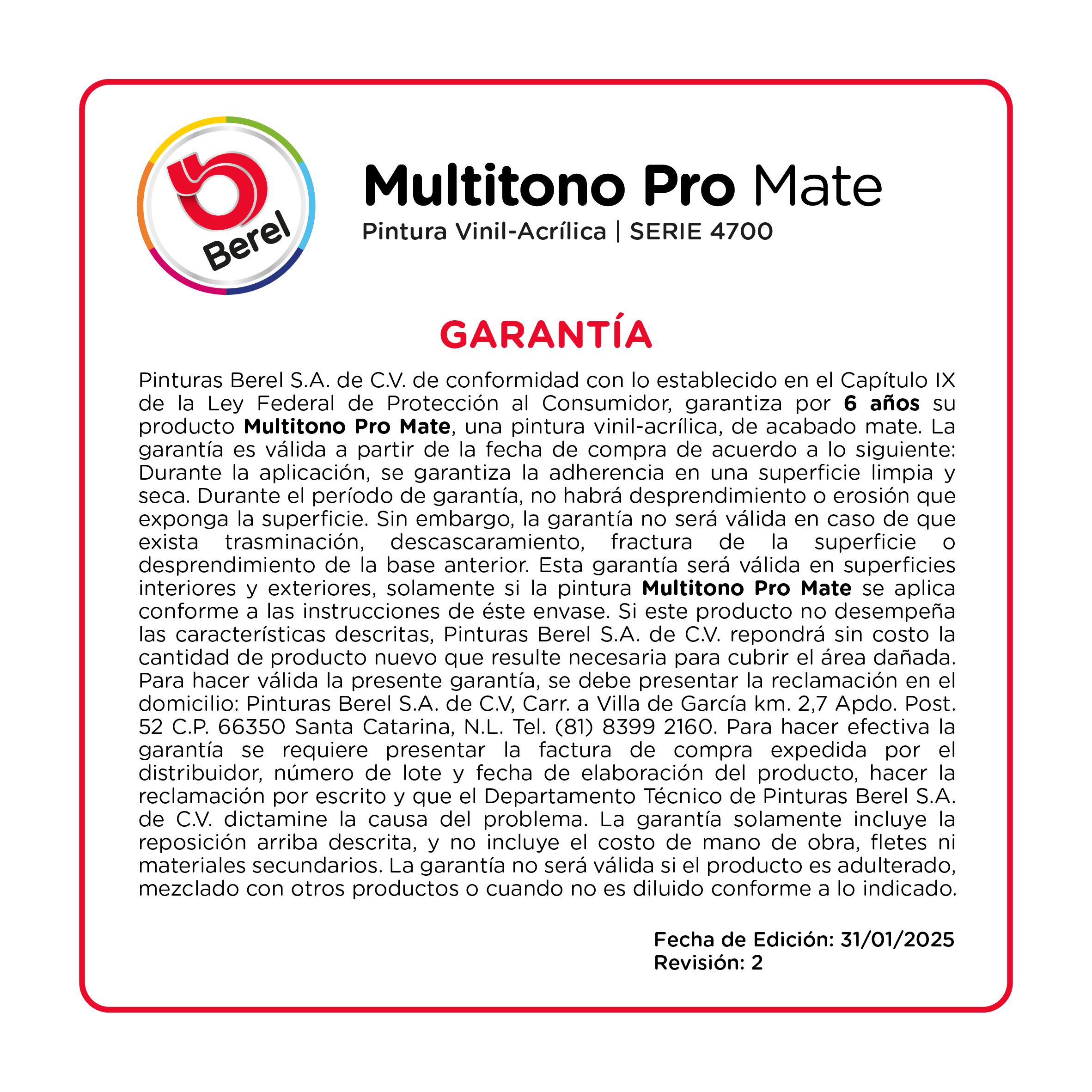 Promoción